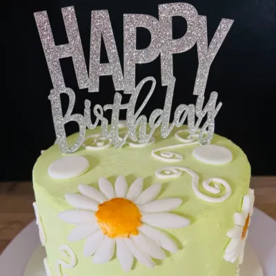 Personalized Birthday Cake from Mon Coeur Bakery